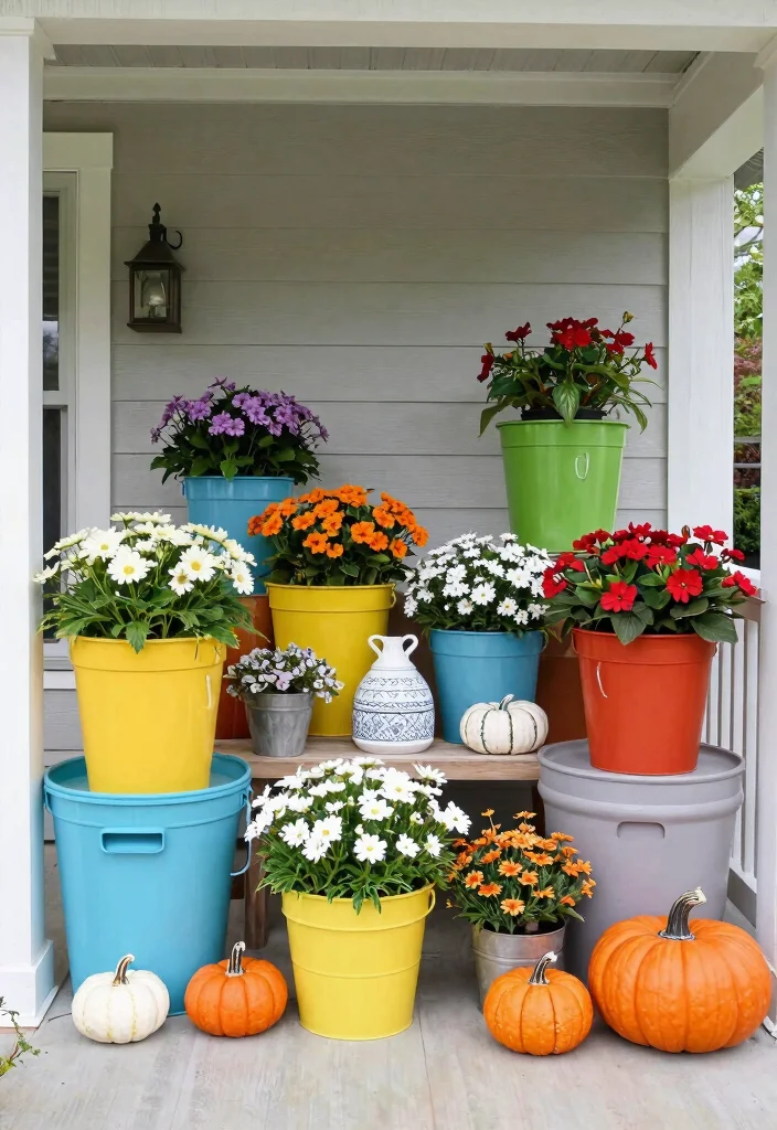 12 Under Deck Ideas to Turn Dead Space Into Something Useful 11. Seasonal Decor Display 0