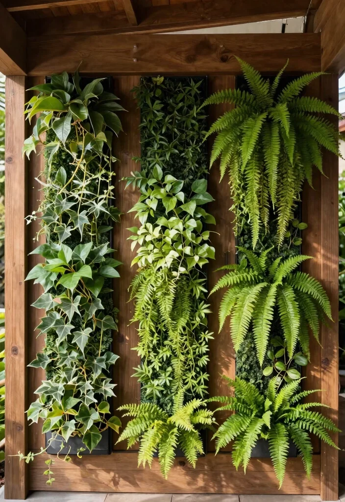 12 Under Deck Ideas to Turn Dead Space Into Something Useful 5. Vertical Garden Feature 0