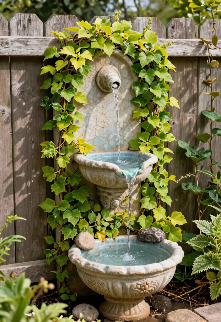 12 Water Trough Fountain Ideas for a Rustic Garden Focal Point 11. Wall Mounted Trough Fountain 0