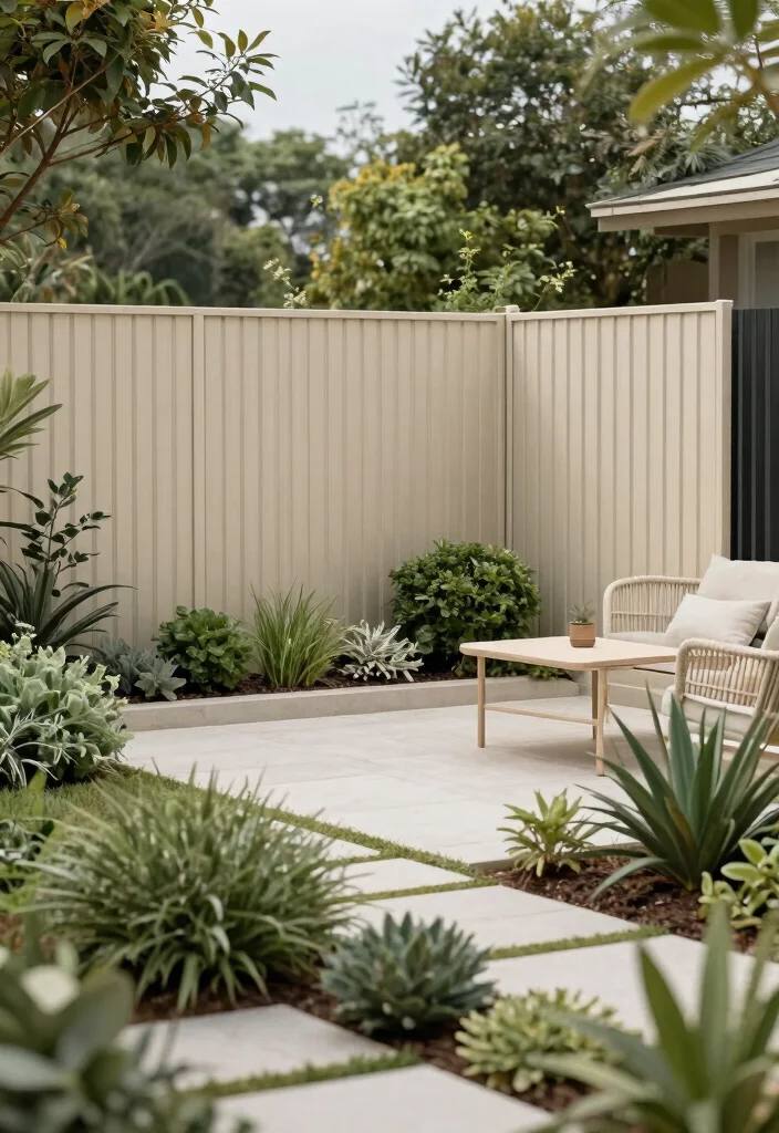 14 Aluminum Fence Concepts for a Sleek Low Maintenance Yard 9. Minimalist Aluminum Privacy Fencing 0