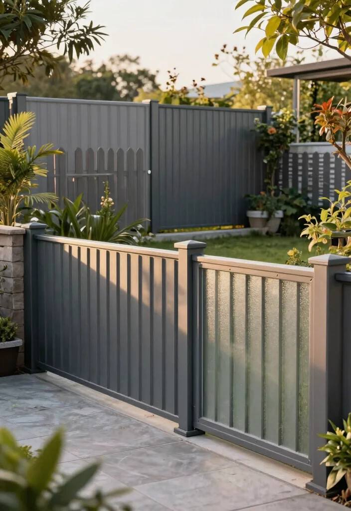 14 Aluminum Fence Concepts for a Sleek Low Maintenance Yard Conclusion 0