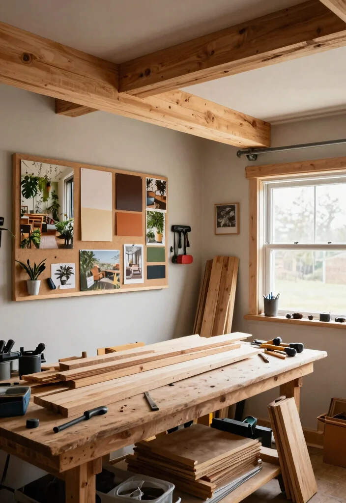 14 Ceiling Beam Ideas That Add Character to Any Room 4. DIY Ceiling Beam Projects 0
