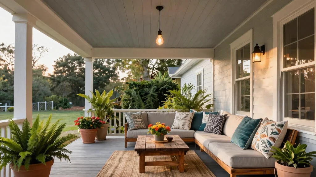 14 Cheap Porch Ceiling Ideas That Look High-End