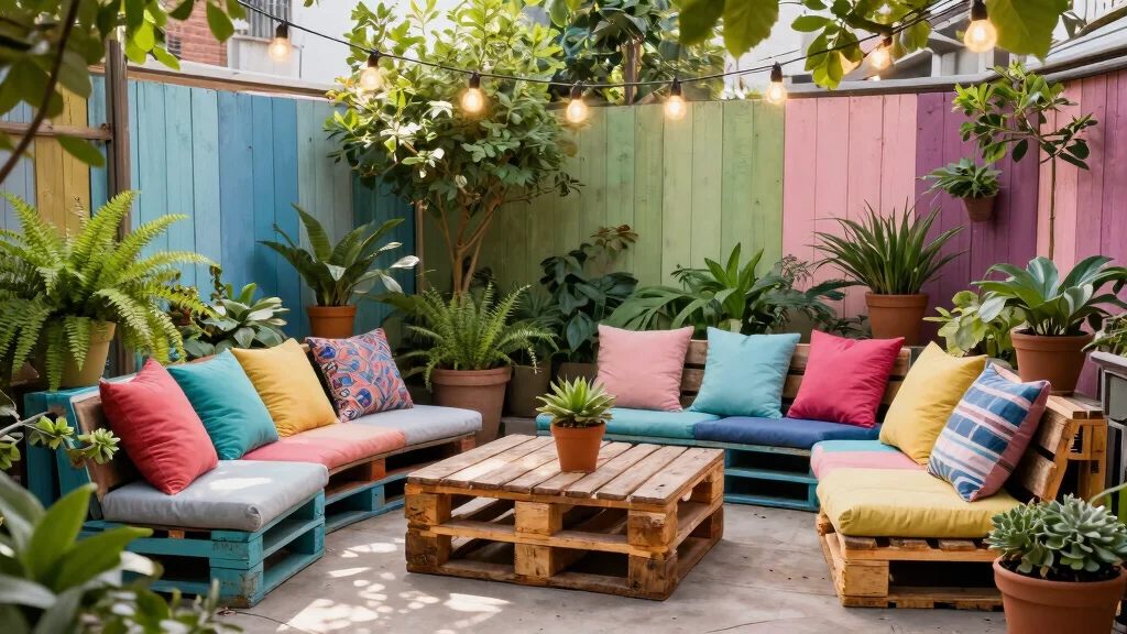 14 DIY Pallet Patio Furnishings Ideas for an Affordable Outdoor Space