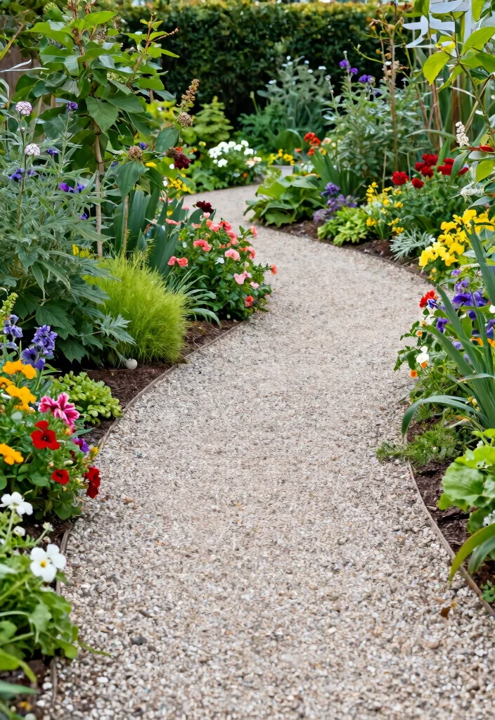 14 Front Yard Paver Concepts That Boost Curb Appeal 4. Gravel Walkways 0