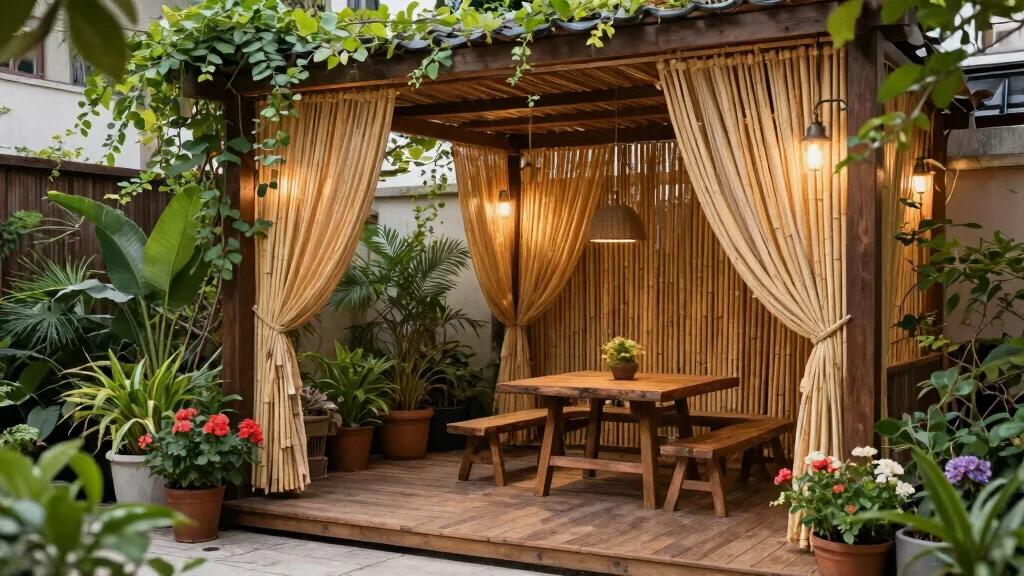 14 Outdoor Privacy Curtain Ideas for Patios, Decks, and Pergolas