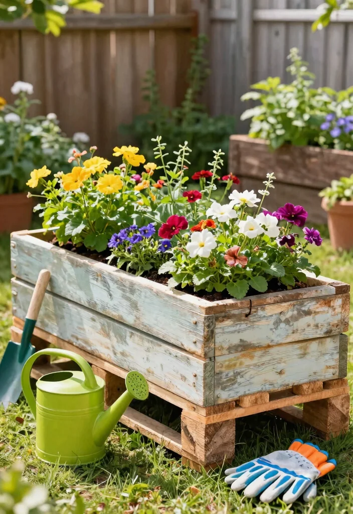 14 Planter Box Plans You Can Build for Any Skill Level 1. Pallet Planter Box 0
