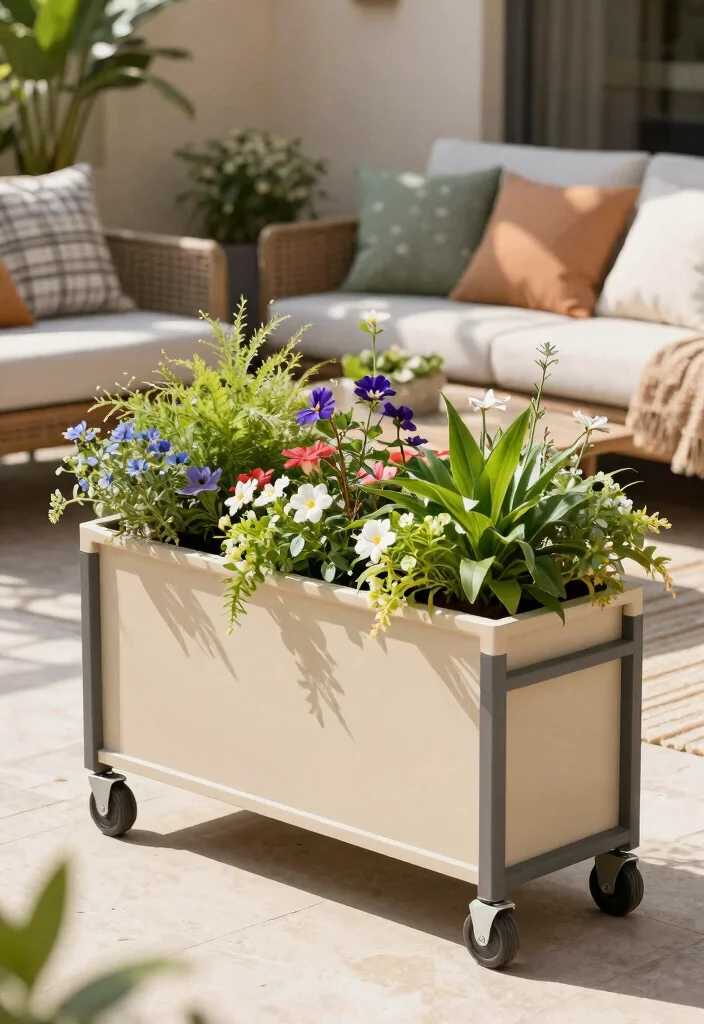 14 Planter Box Plans You Can Build for Any Skill Level 14. Mobile Planter Boxes 0