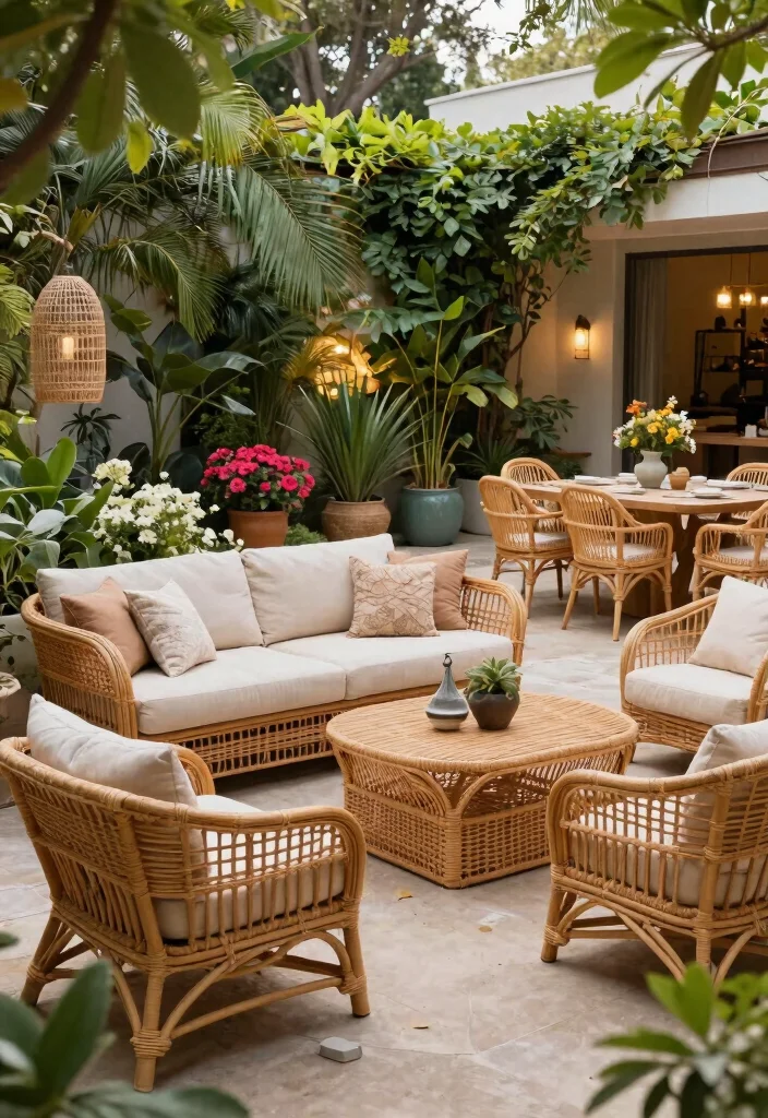14 Rattan Patio Furniture Concepts for a Relaxed Boho Outdoor Space Conclusion 0