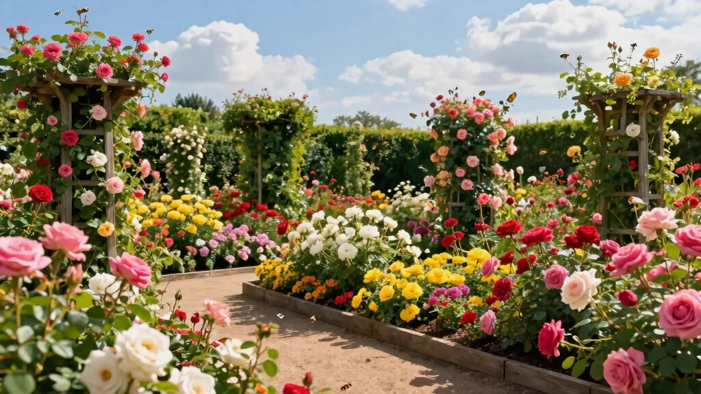 14 Rose Bed Ideas for a Lush and Beautiful Garden