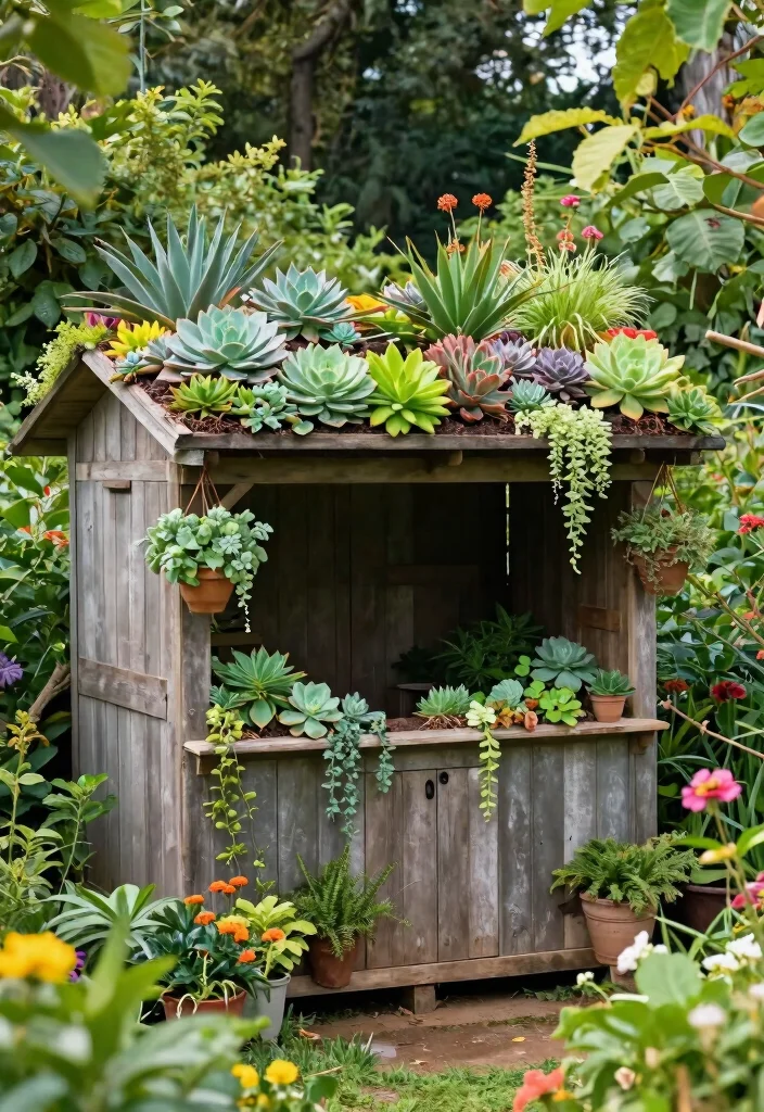 14 Storage Shed Design Ideas That Are Functional and Stylish 13. Shed with a Living Roof 0