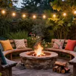 15 Backyard Fire Pit Inspirations for Cozy Outdoor Seating Areas