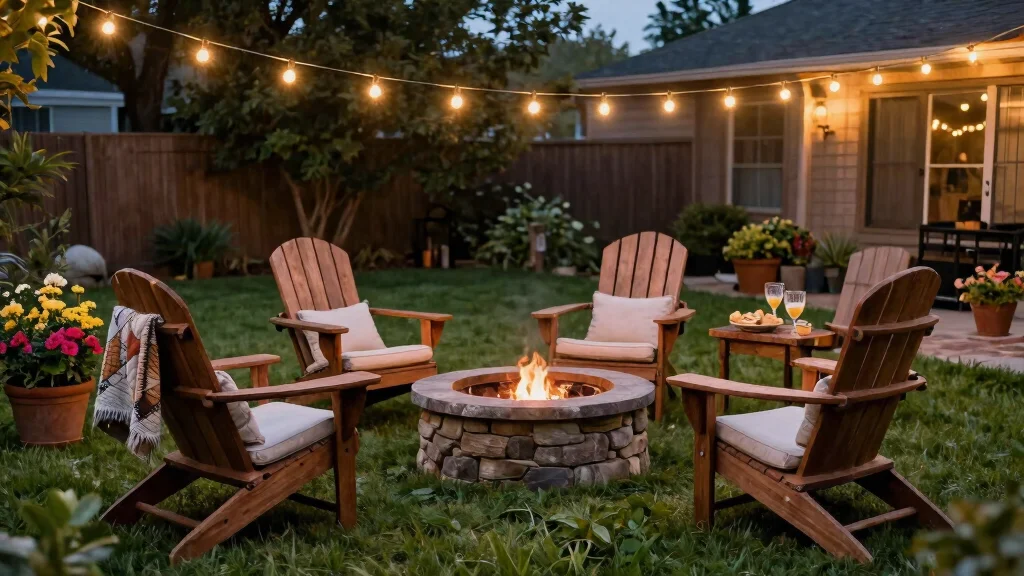 15 Backyard Fire Pit Lounge Ideas for a Relaxed Outdoor Living Space