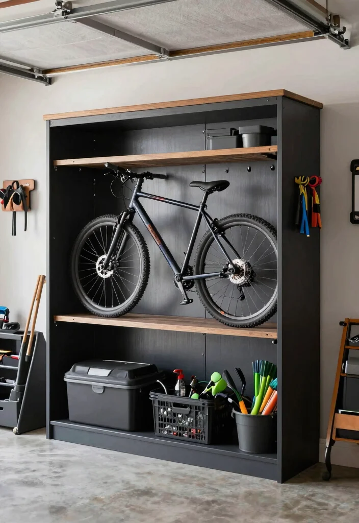 15 Bike Storage Ideas for Garages Sheds and Small Spaces 13. Customized Bike Storage Solutions 0