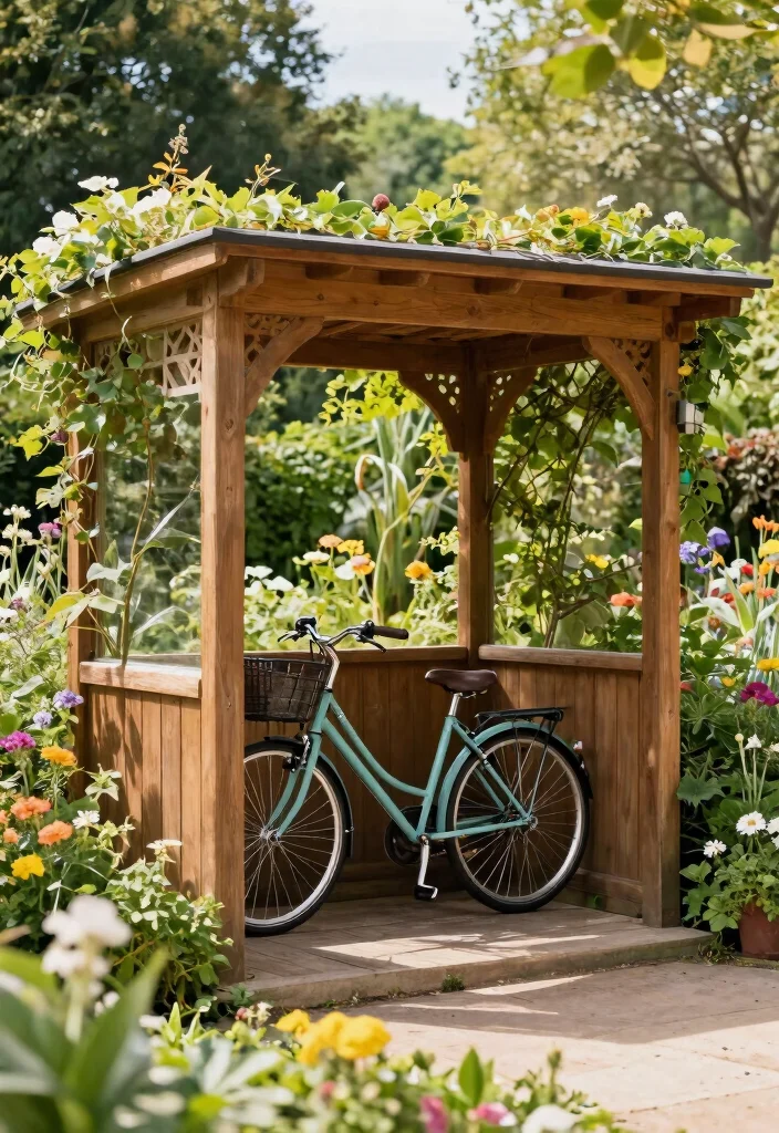 15 Bike Storage Ideas for Garages Sheds and Small Spaces 14. Outdoor Bike Shelters 0