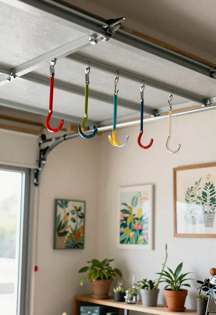 15 Bike Storage Ideas for Garages Sheds and Small Spaces 3. Hanging Bike Hooks 0
