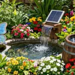 15 DIY Solar Water Feature Ideas That Need No Electricity to Run