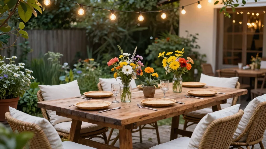 15 Outdoor Table Decor Ideas for a Stylish Al Fresco Setup
