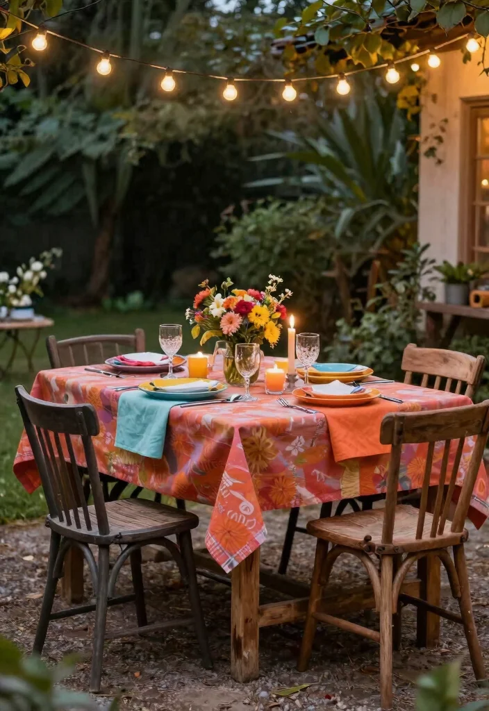 15 Patio Decorating Ideas on a Budget That Actually Look Expensive 11. Outdoor Dining Setup Alfresco Vibes 0