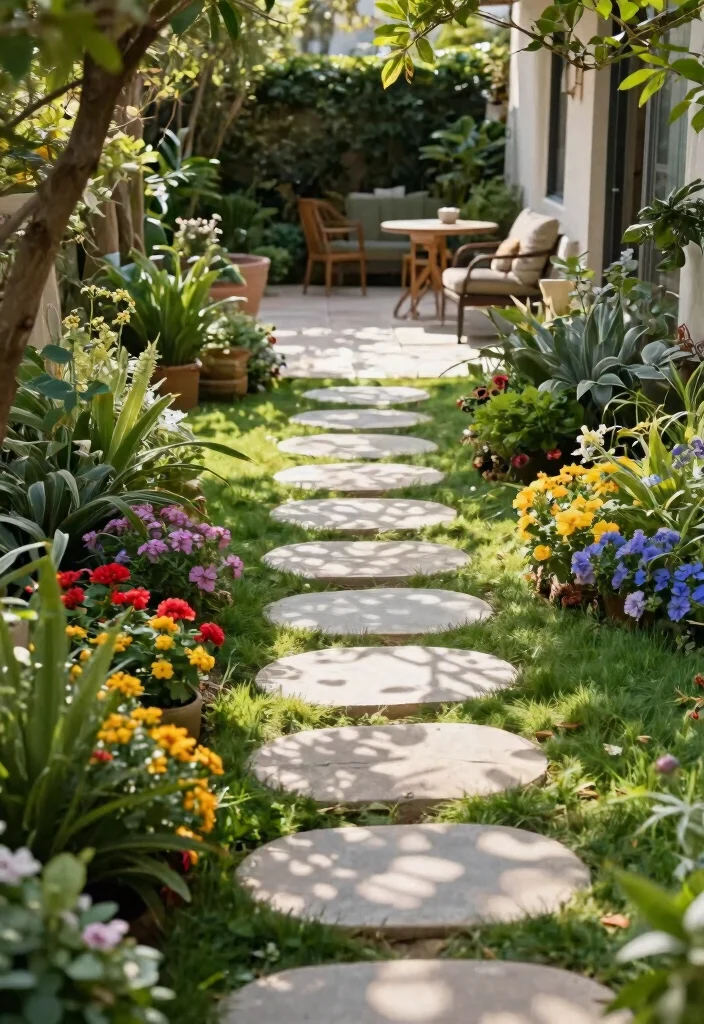 15 Patio Decorating Ideas on a Budget That Actually Look Expensive 12. Garden Pathways Direction and Style 0