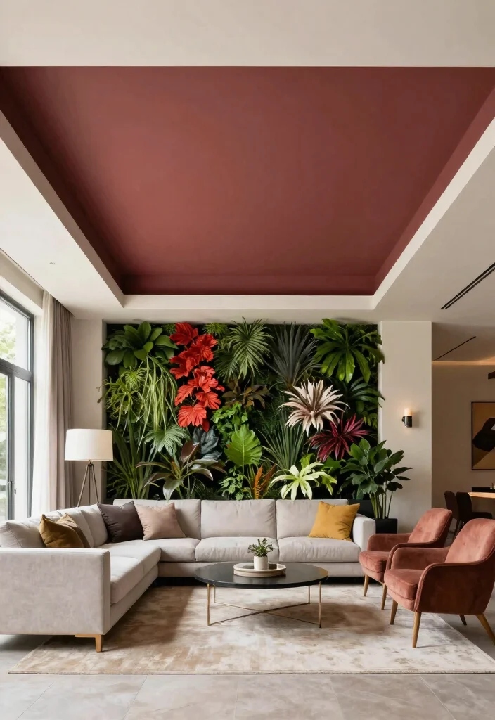 15 Simple Ceiling Designs That Make Living Rooms Look Taller 3. Tray Ceilings 0