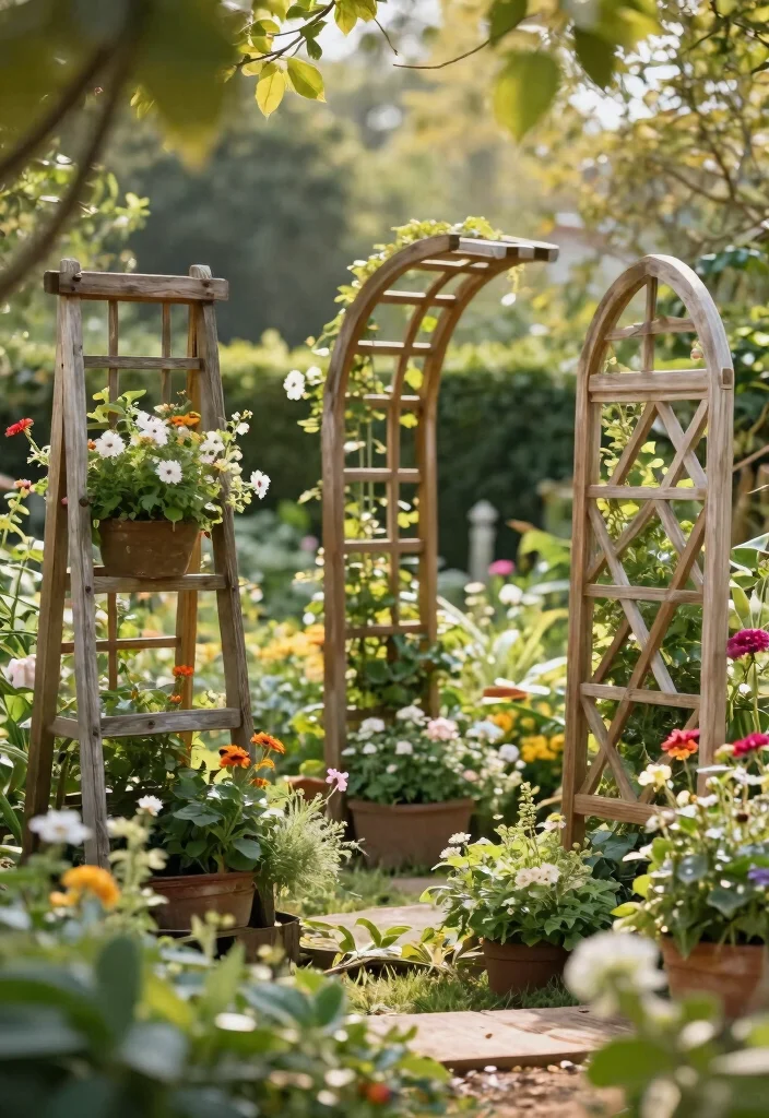 15 Wood Trellis Ideas for Climbing Plants and Garden Privacy Conclusion 0