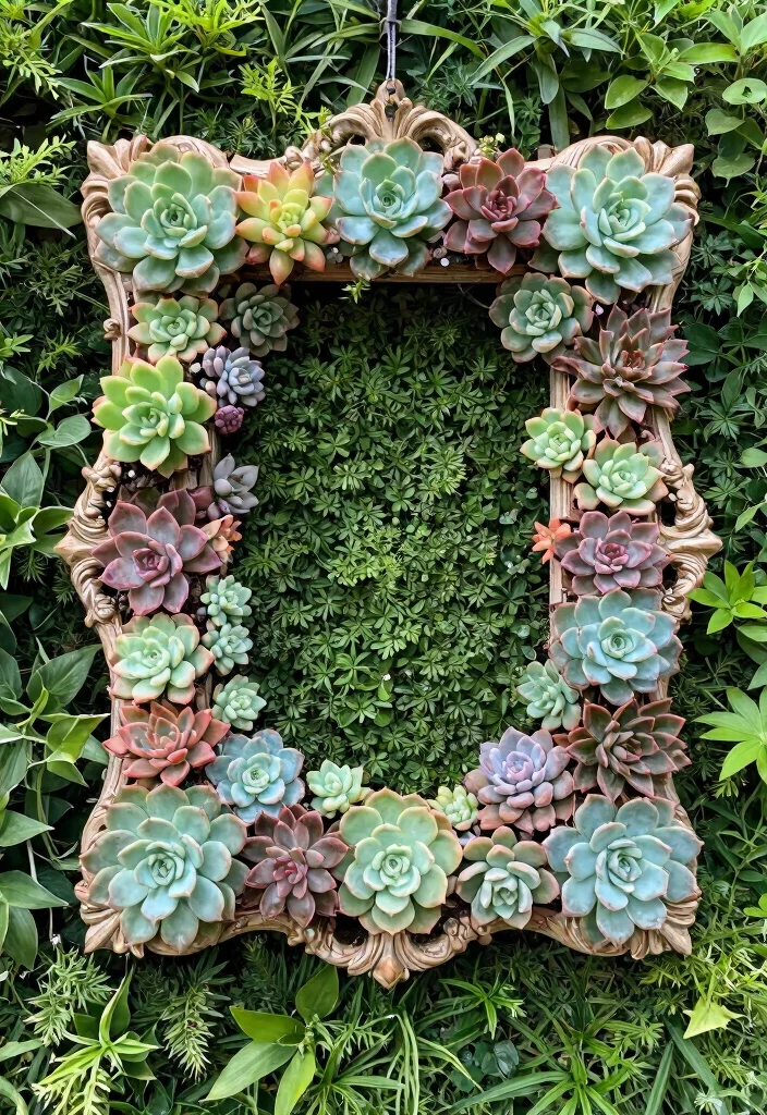 18 Cheap Planter Ideas You Can Build or Buy This Weekend 16. Succulent Frames 0