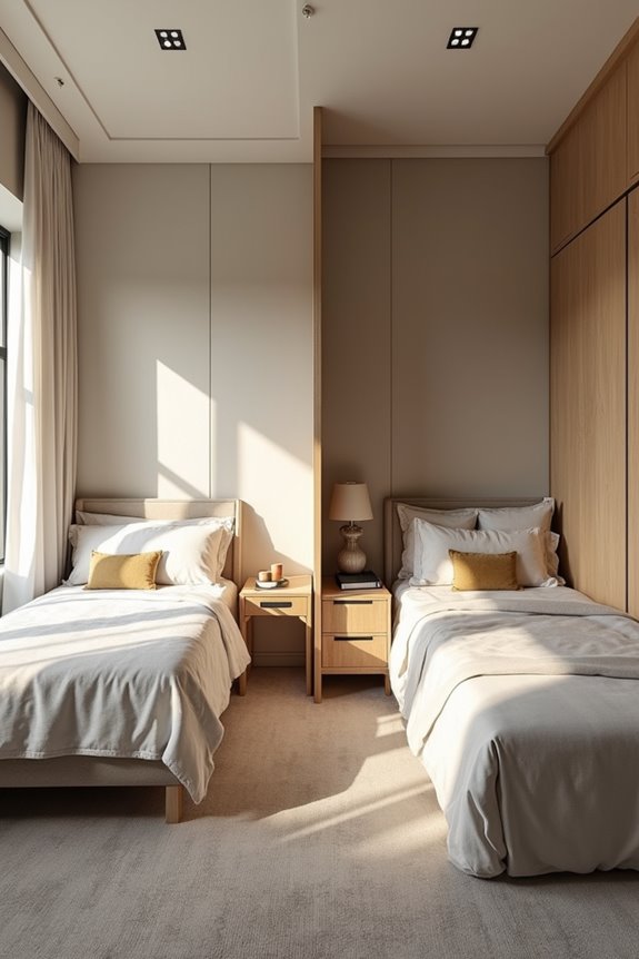 average bedroom sizes and ranges
