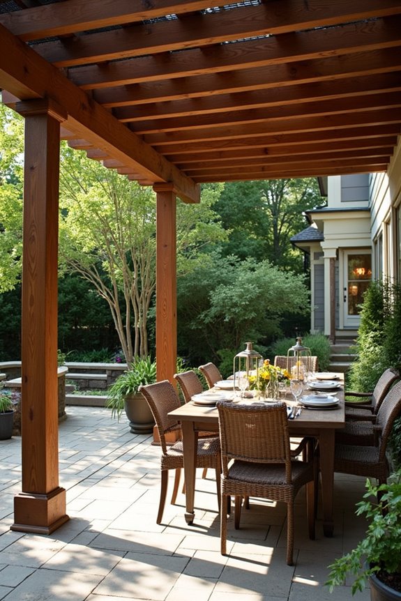 best spot for outdoor pergola