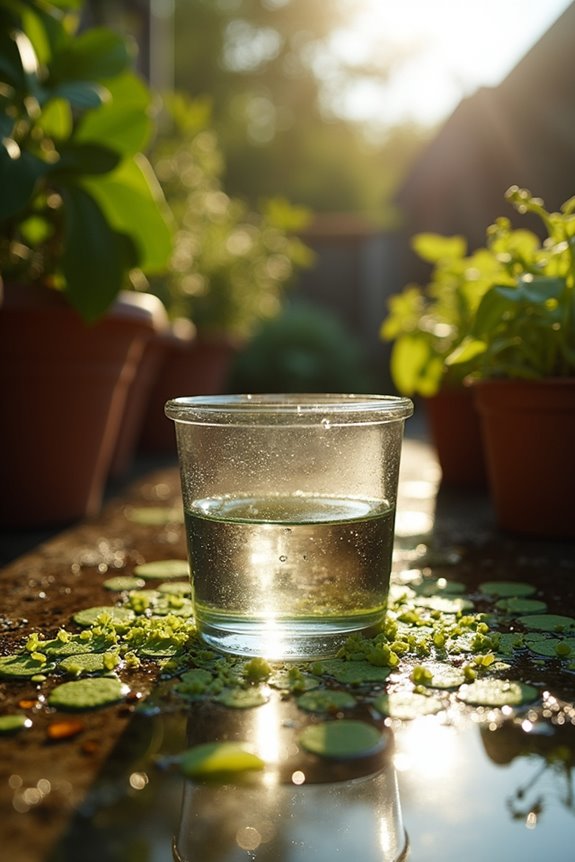 biological controls for unavoidable water