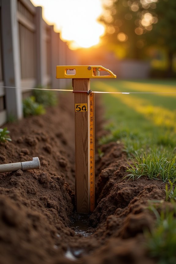 check plumb align cure concrete