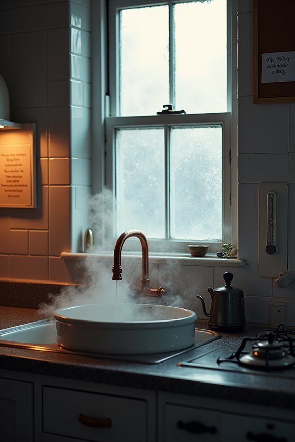 drip hot and cold pipes