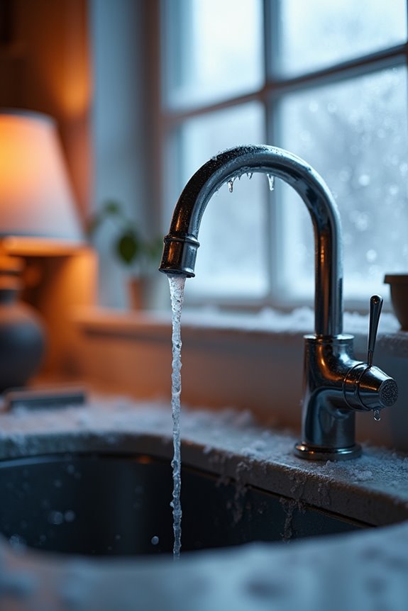 dripping taps prevent frozen pipes