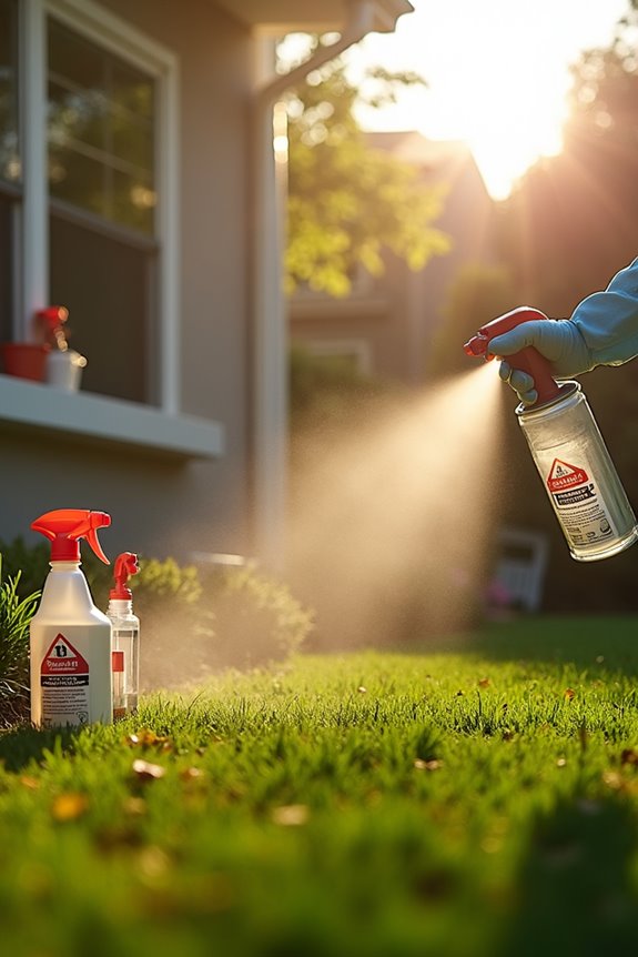 epa registered sprays dusk residuals foggers