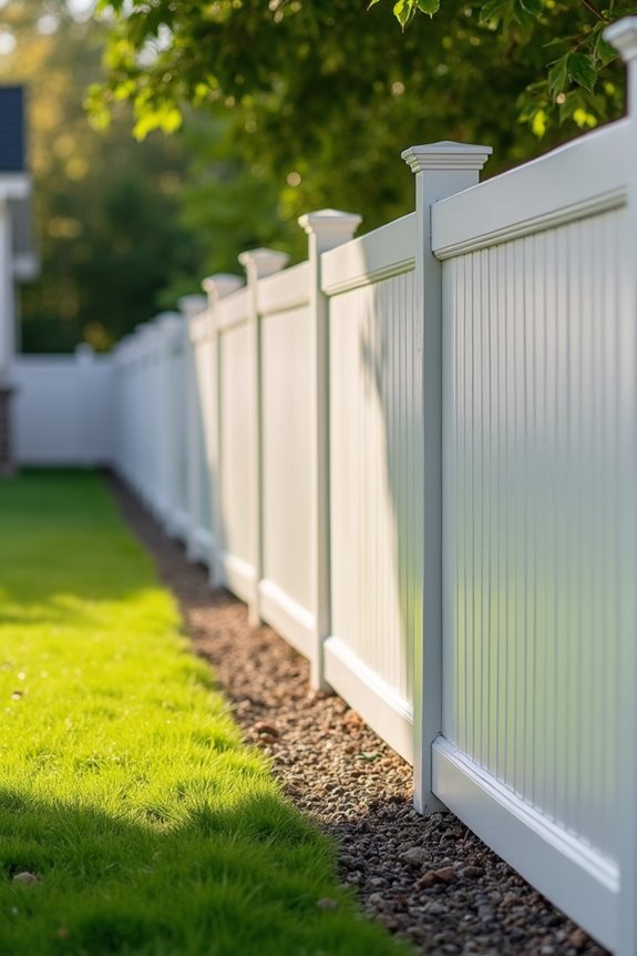 fence material costs and lifespans summarize