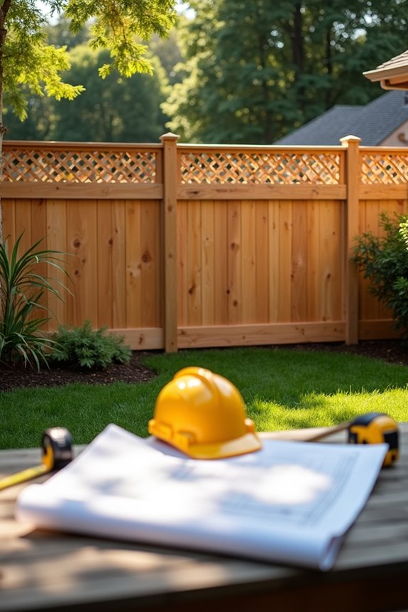 fence permit costs and timeline approval timeframe