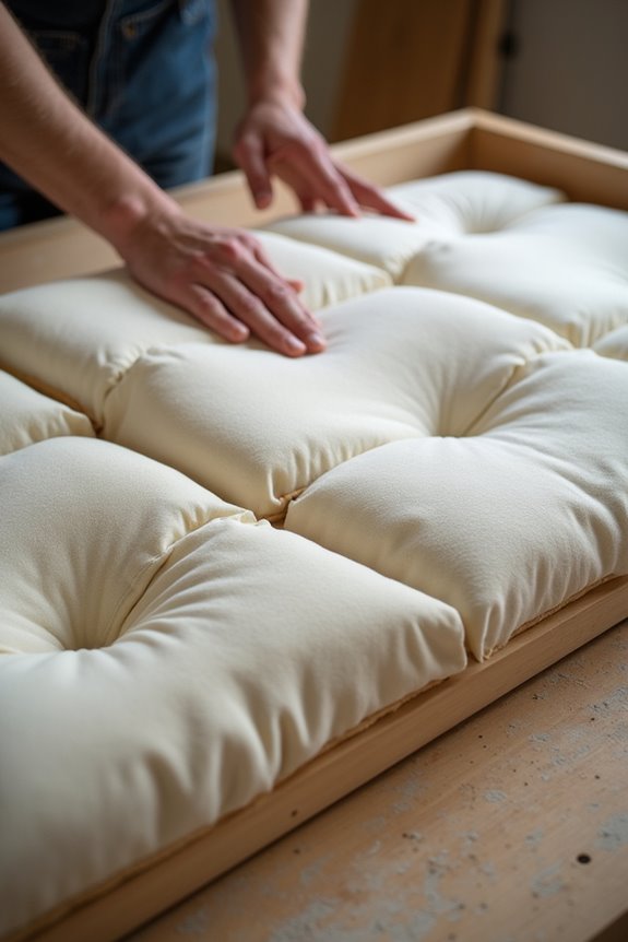 foam types padding upholstery