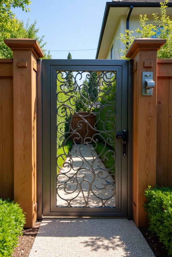 gate costs openings and custom features