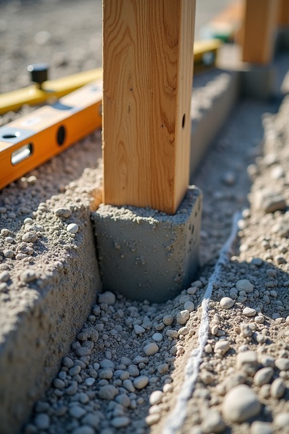 gravel reduces concrete volume improves drainage