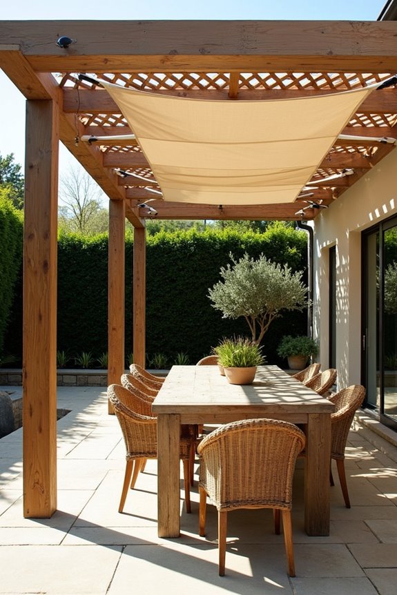 materials shade and installation choices