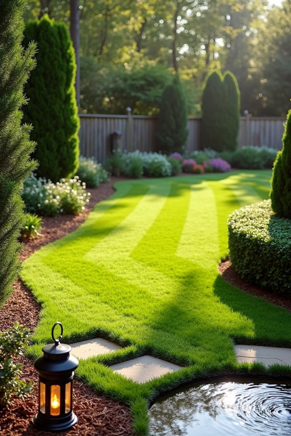 mow trim eliminate hideouts