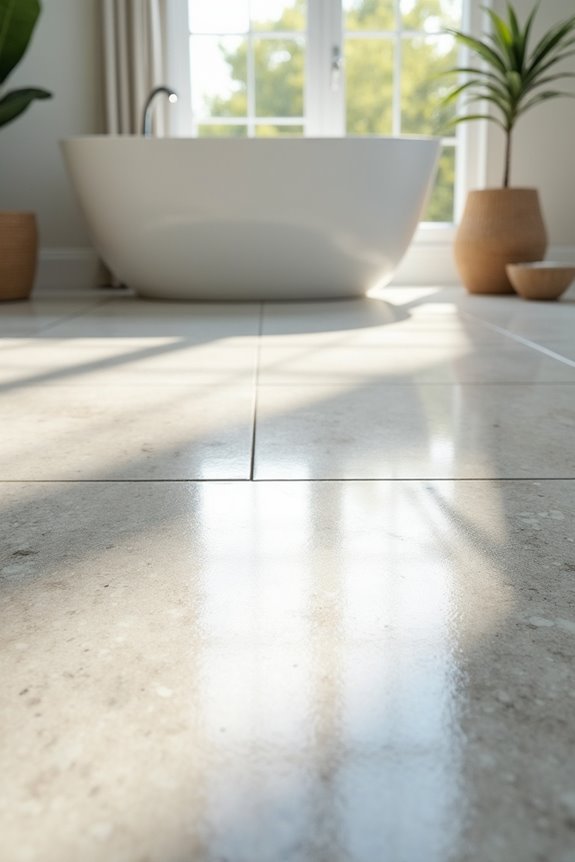 porcelain tiles vinyl stone durability