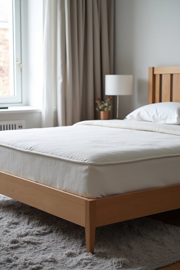 queen mattress on full frame won t fit properly