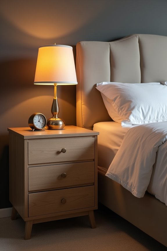 right height for nightstand usability