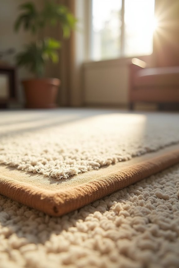 rug and pad pairing stability