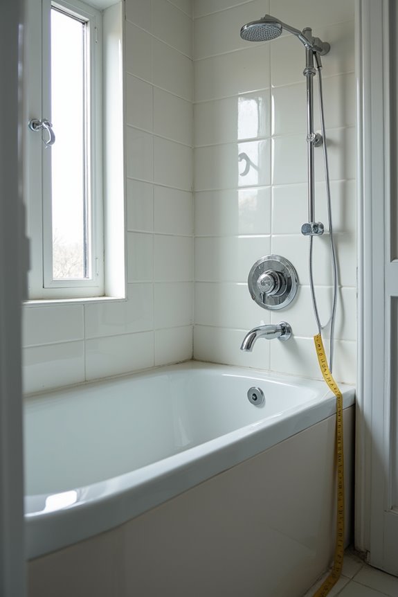 small walk in tub dimensions and space saving tips