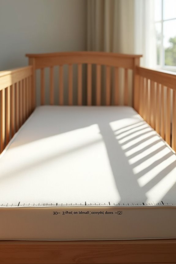 standard crib mattress dimensions