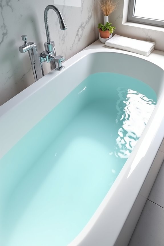 water capacity varies by tub type