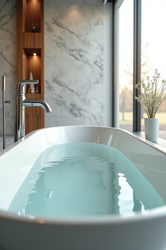 water usage by showerheads