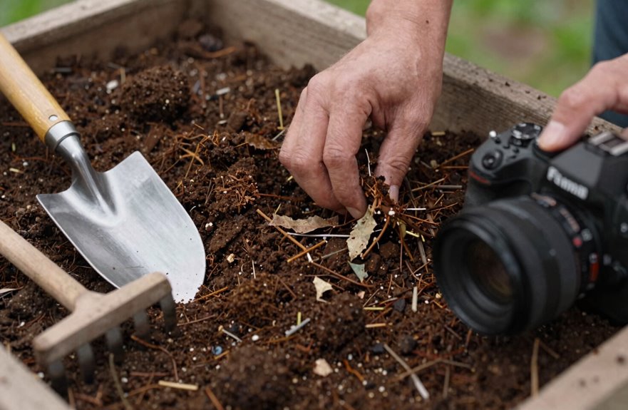 add organic matter regularly to improve soil structure